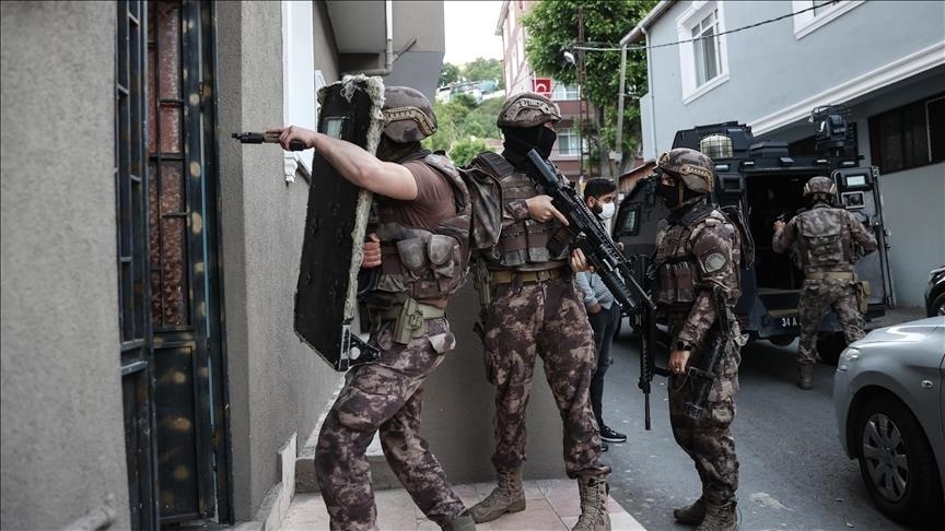 8 Daesh/ISIS terror suspects arrested in northern Türkiye