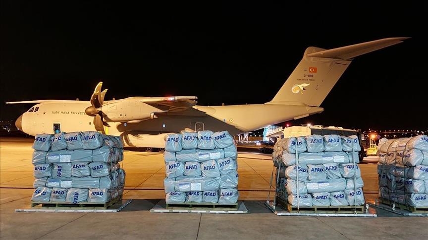 2 more Turkish planes carrying relief goods for flood victims arrive in Pakistan