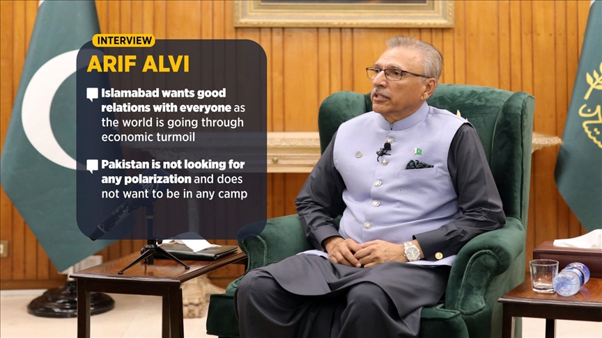 Pakistan doesn't want to be a plaything in anyone’s hands: President Alvi