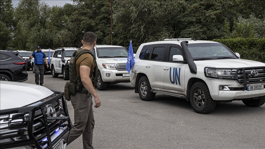 IAEA mission arrives at Ukraine's Zaporizhzhia nuclear power plant