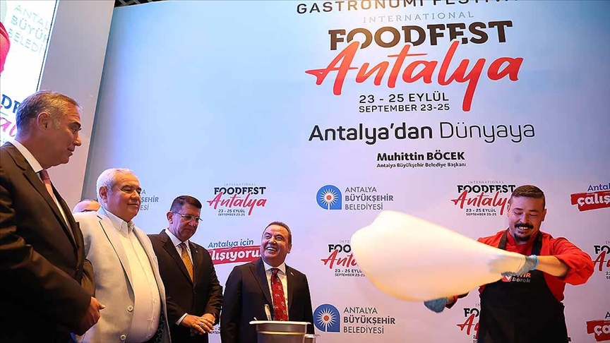 "Uluslararası Food Fest Antalya" 23 Eylül'de başlayacak