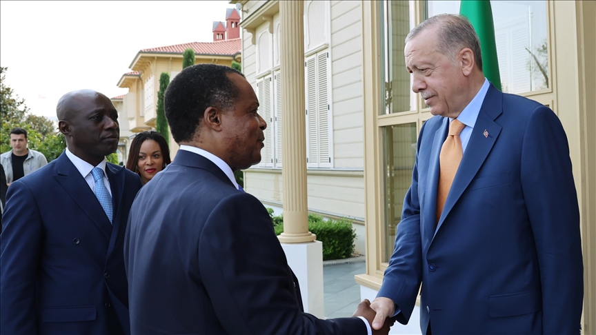 Presidents of Türkiye, Republic of Congo meet in Istanbul