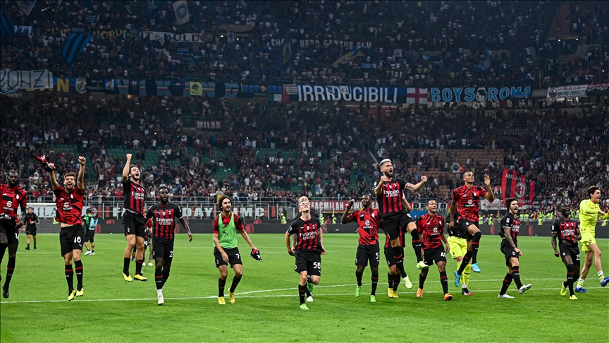 AC Milan claim 3-2 home victory over Inter in Milan derby