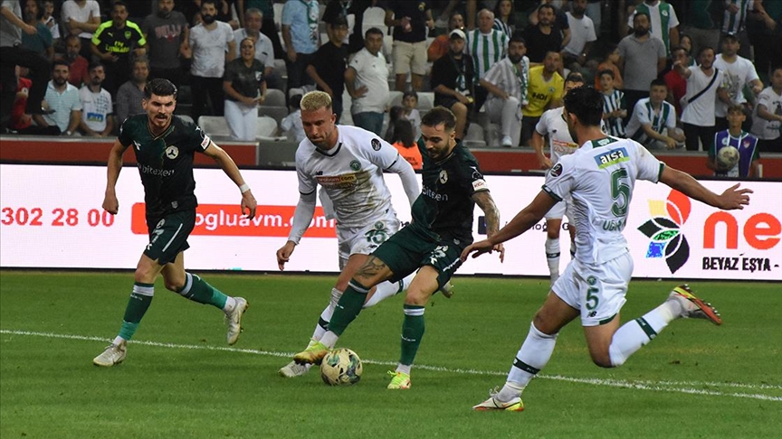 Konyaspor, deplasmanda Giresunspor'u 1-0 mağlup etti