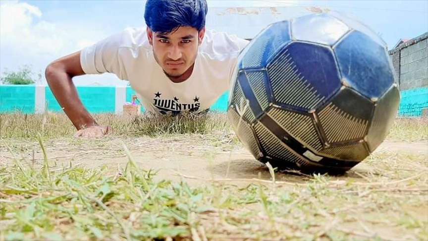 Kashmir’s football trick shot player grabs international attention