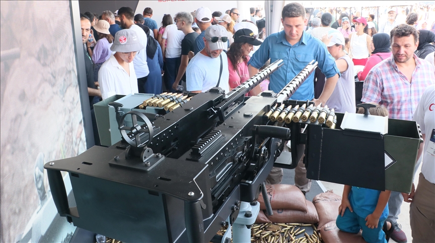 Gunmaker Canik's wares pull crowds at Turkish tech event Teknofest