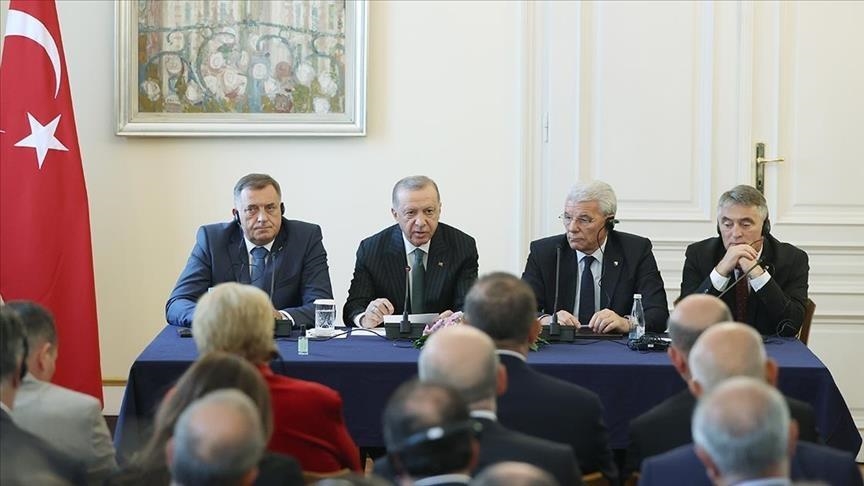 Erdogan: Turki dan Bosnia Herzegovina izinkan perjalanan bebas paspor
