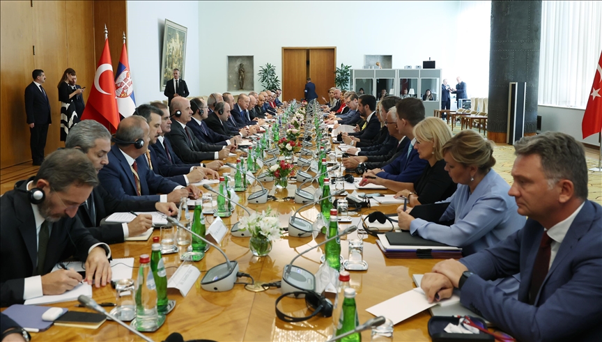 Эрдоган: Турция нацелена на рост товарооборота с Сербией