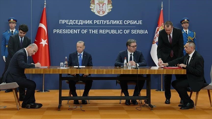 La Türkiye et la Serbie signent 7 accords de coopération dans divers domaines