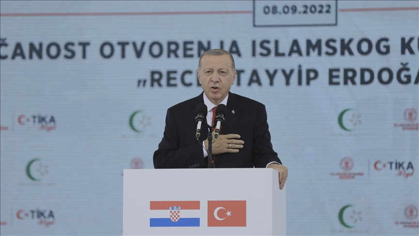 Erdogan na otvaranju Islamskog kulturnog centra u Sisku: Želim da ovo vrijedno djelo bude od koristi svima