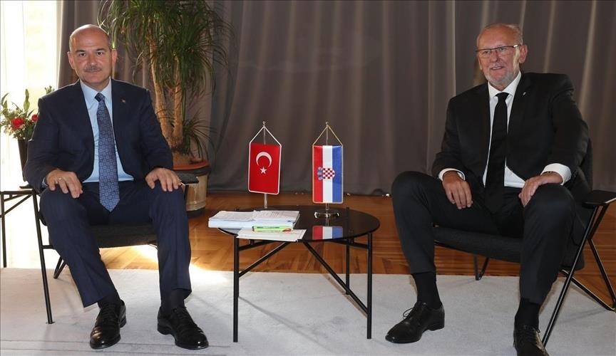 La Türkiye et la Croatie discutent des relations bilatérales et des questions régionales à Zagreb