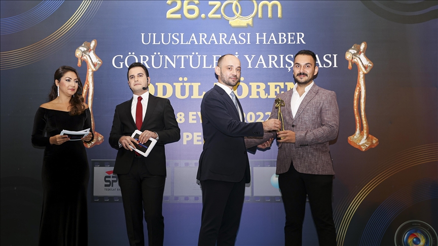 26. Zoom Uluslararası Haber Görüntüleri Yarışması'nda AA'ya 8 ödül