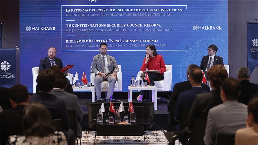 Cumhurbaşkanlığı İletişim Başkanlığından Madrid'de 'BM Güvenlik Konseyi Reformu' paneli