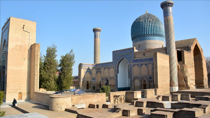 Özbekistan'ın tarihi Semerkant şehri ŞİÖ ülkeleri liderlerini ağırlamaya hazırlanıyor