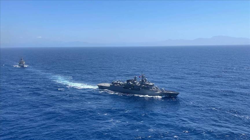 NATO naval exercise continues in Mediterranean