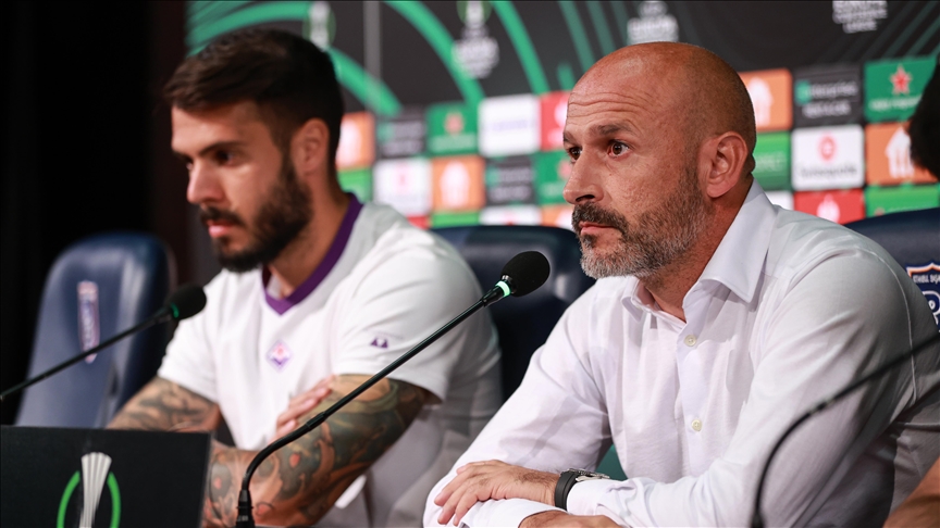 Fiorentina Teknik Direktörü Vincenzo Italiano: Elimizden geleni yapıp, kazanmak için sahaya çıkacağız