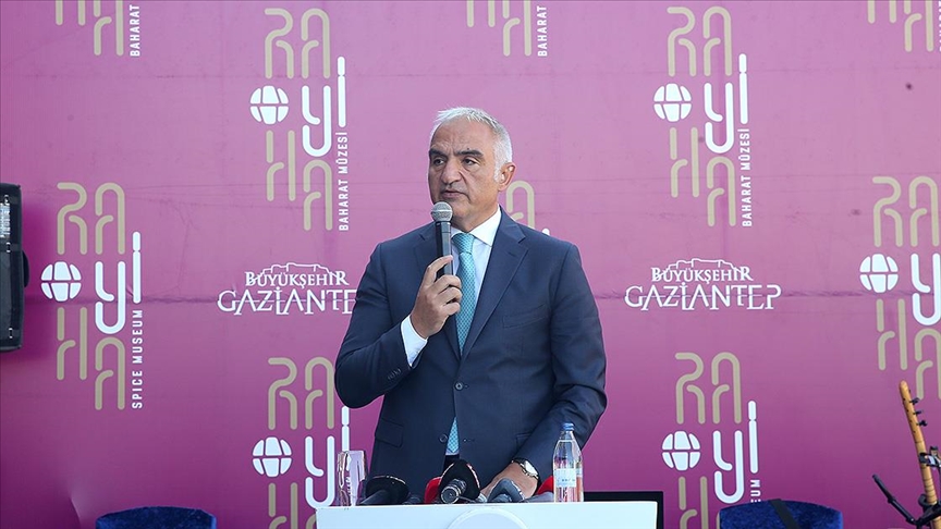 Kültür ve Turizm Bakanı Ersoy, Gaziantep'te Rayiha Baharat Müzesi'ni açtı