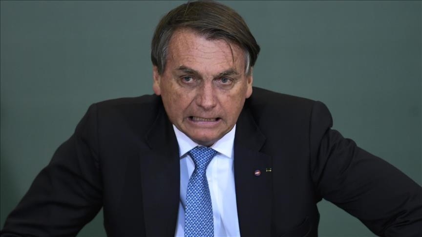 Brazil’s president met with protests in London ahead of Queen's funeral