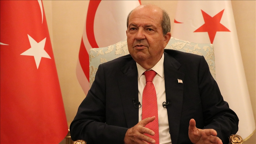 KKTC Cumhurbaşkanı Tatar: Kıbrıs'ta bir anlaşma olacaksa mutlaka kuzeyde egemen bir Türk devleti olması lazım