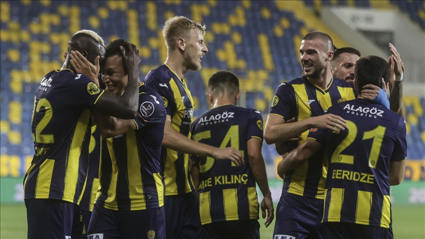 MKE Ankaragücü'nde galibiyet sevinci yaşanıyor