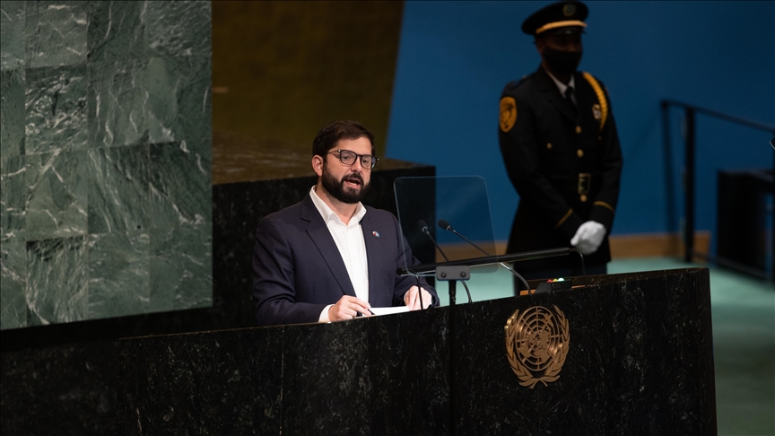 Presidente de Chile pide solidaridad mundial y justicia social en discurso ante ONU