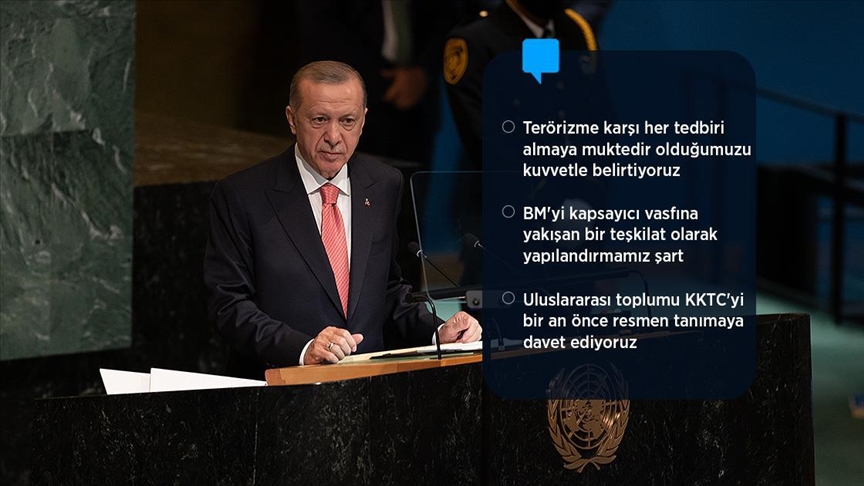 Cumhurbaşkanı Erdoğan: İstanbul Mutabakatı BM'nin son yıllarda imza attığı en büyük başarılardan biridir
