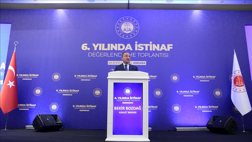 Adalet Bakanı Bozdağ: İstinaf mahkemelerinin faaliyete geçmesi davaların kısalmasına sebebiyet verdi