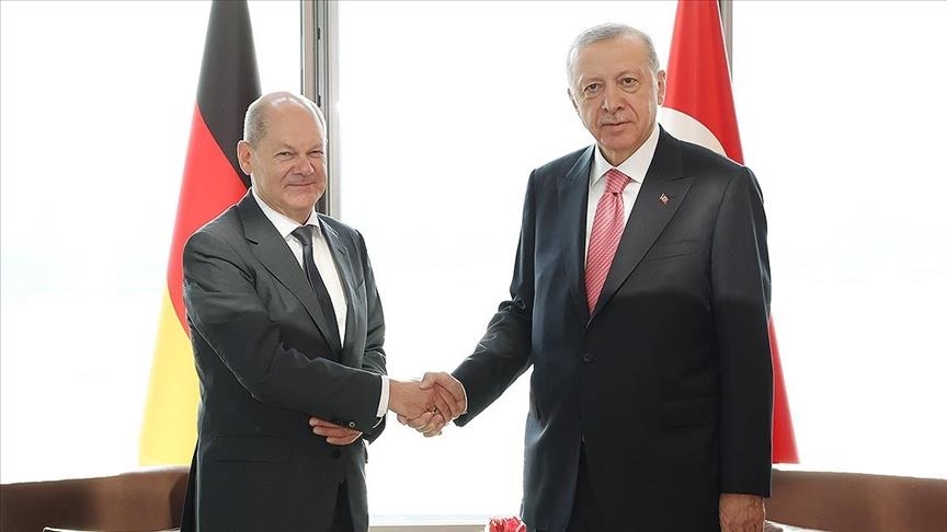 Президент Турции провел в Нью-Йорке встречу с канцлером Германии