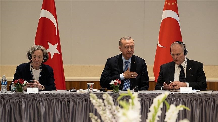 أردوغان يلتقي ممثلي منظمات يهودية أمريكية