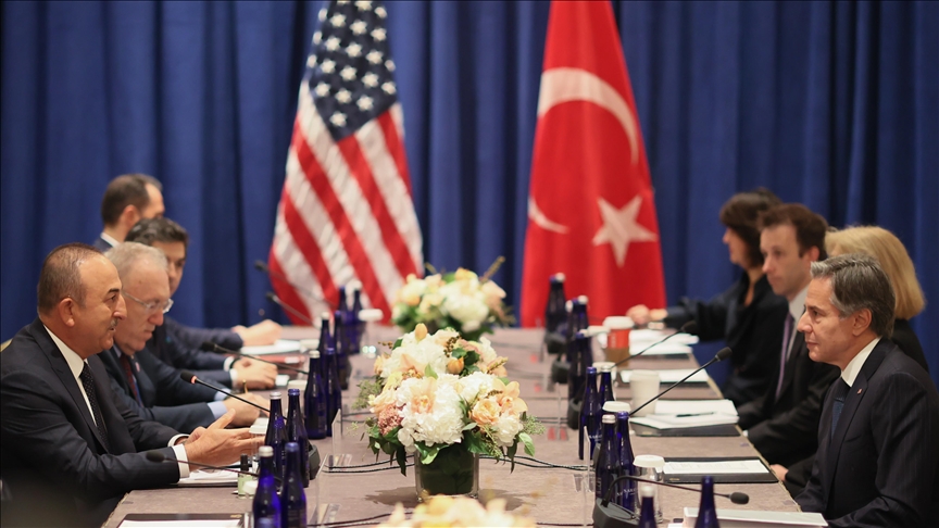 Turkish foreign minister meets US counterpart in New York