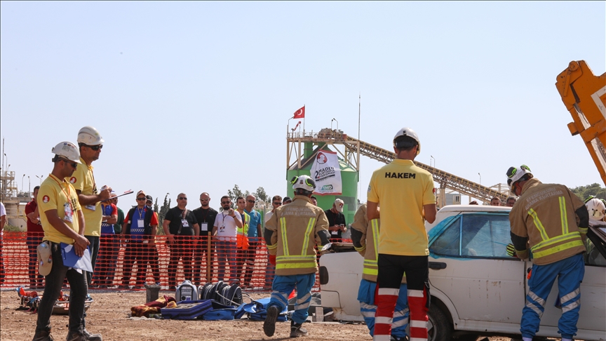 "2. Maden Kurtarma Yarışması" başladı