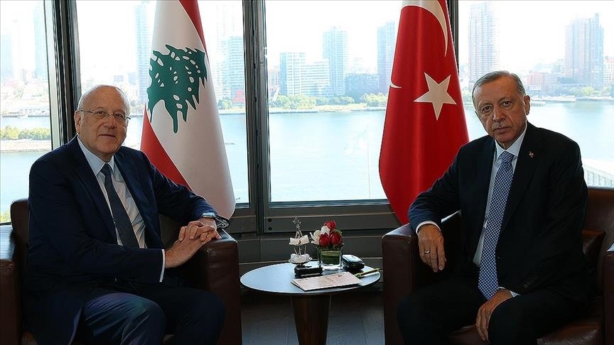 نيويورك.. أردوغان يلتقي رئيس الوزراء اللبناني