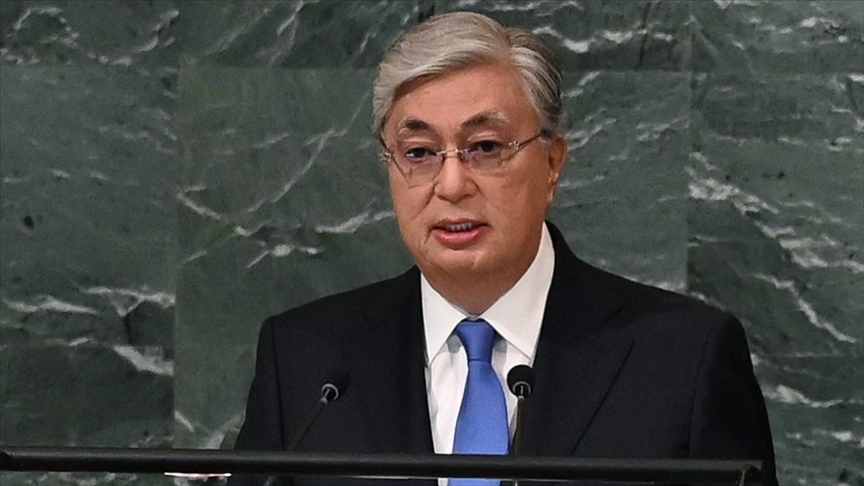 Kazakhstan's president sounds alarm over 'increased rivalry, rhetoric of nuclear states'