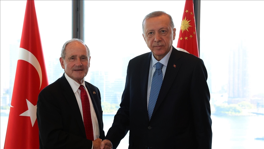 Президент Эрдоган в Турецком Доме принял сенатора Риша