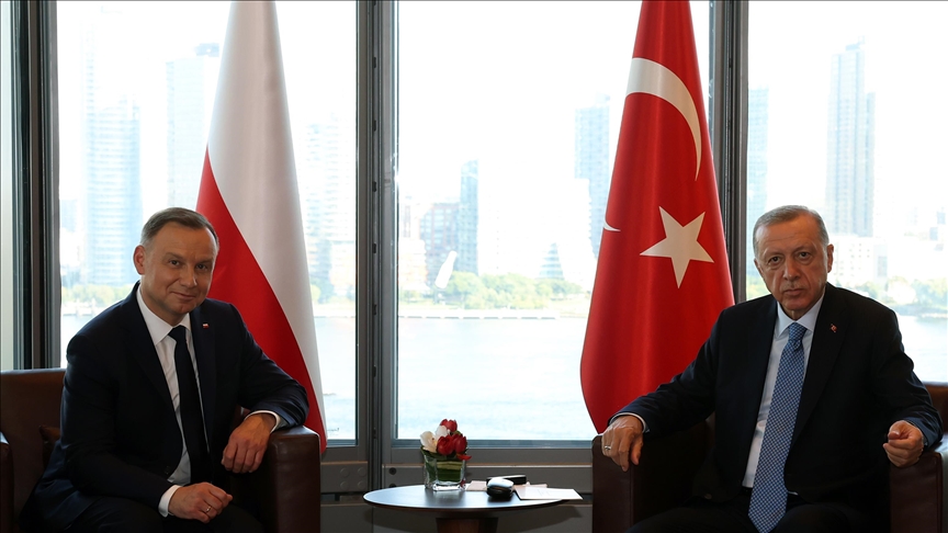 Президент Эрдоган встретился в Нью-Йорке с польским коллегой