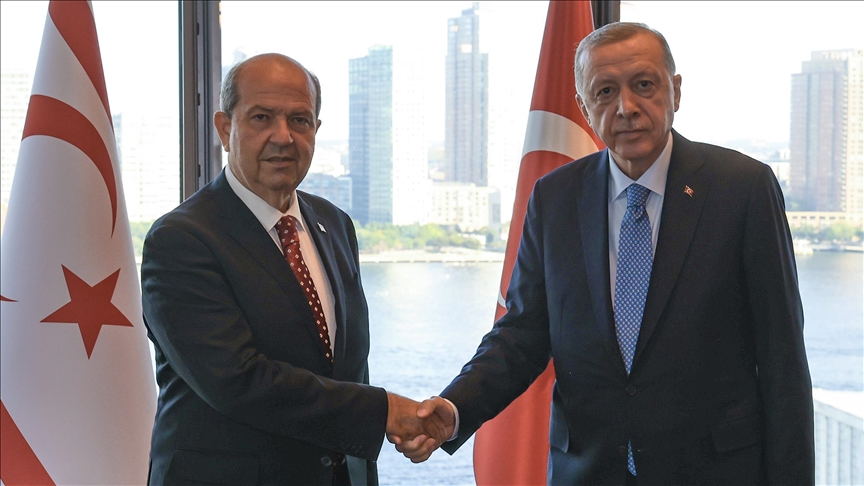 Эрдоган встретился в Нью-Йорке с президентом ТРСК
