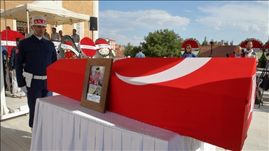 Şehit Uzman Onbaşı Karaçam, memleketi Çorum'da son yolculuğuna uğurlandı
