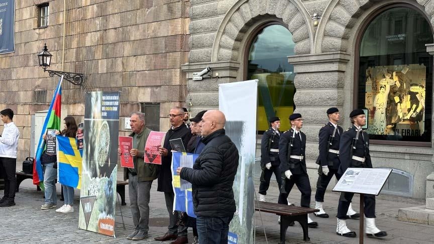 В Швеции прошла акция протеста против провокаций Армении