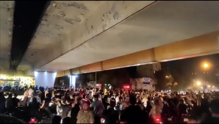 ادامه اعتراضات در ایران
