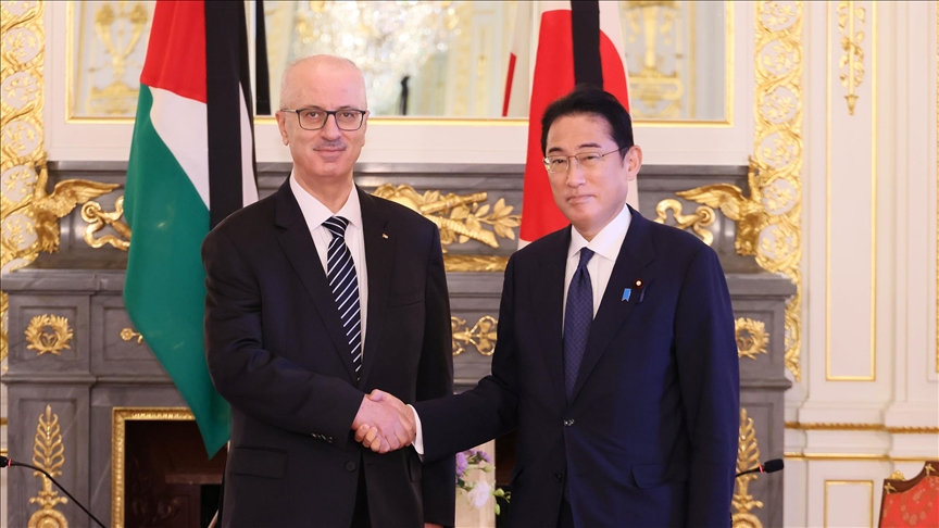 Japan urges against moves harming Palestinian peace process, including settlements