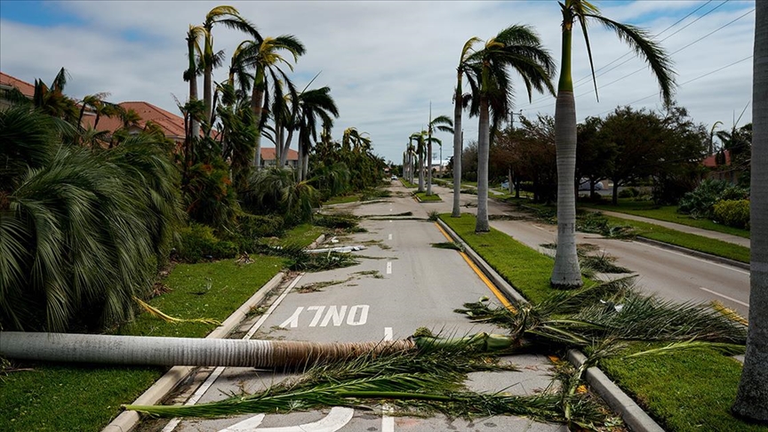 Ian Kasırgası ABD'nin Florida eyaletinde sel baskınları ve yıkımlara neden oldu