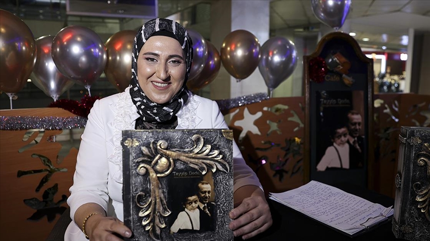 Yazar Fatma Korkutata, 81 ilden çocukların 'Tayyip Dede'ye olan duygularını mısralara döktü