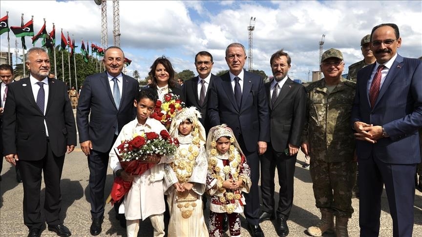 وفد تركي رفيع يصل العاصمة الليبية طرابلس
