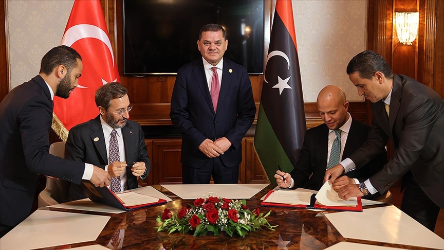 Türkiye ile Libya arasında "Medya ve İletişim Alanında İşbirliği Mutabakat Zaptı" imzalandı