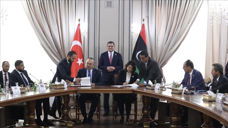 تركيا وليبيا توقعان مذكرة تفاهم في مجال الموارد الهيدروكربونية