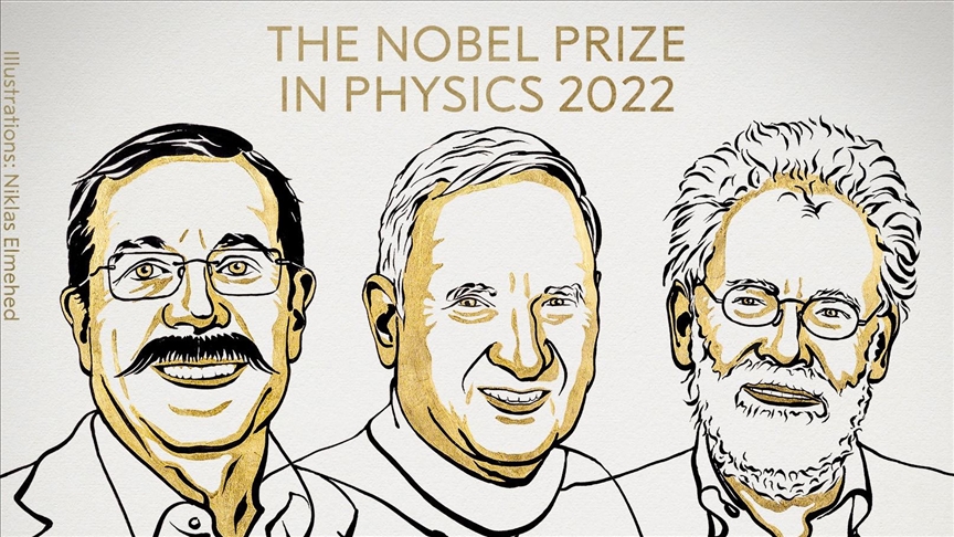 El Comité Nobel de la Real Academia Sueca de Ciencias reparte el Premio Nobel de Física 2022 entre tres científicos