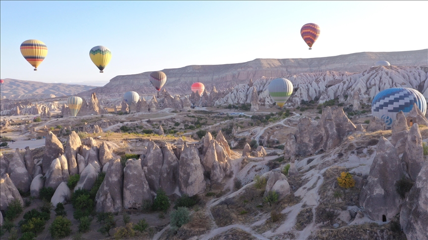 Полет на воздушном шаре в Каппадокии с начала года совершили свыше 500 тыс. туристов