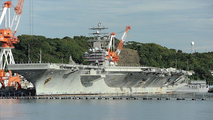 ABD, "USS Ronald Reagan" uçak gemisini yeniden Güney Kore sularında konuşlandıracak