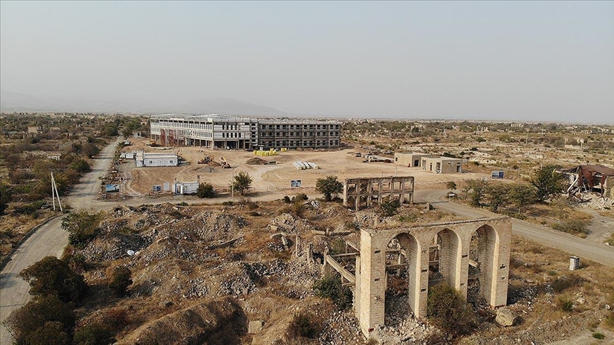 "Kafkasya'nın Hiroşiması" Ağdam, yeniden kuruluyor