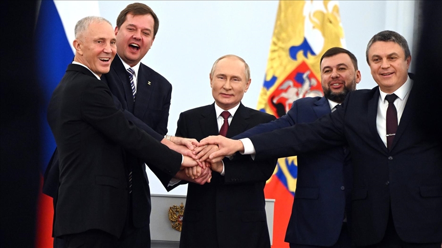 Putin aprueba la ratificación del acuerdo sobre la “admisión” de cuatro regiones ucranianas a la Federación Rusa